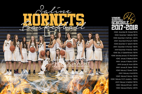 Lady Hornets Poster